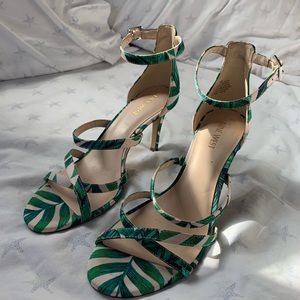 Tropical Nine West Heels